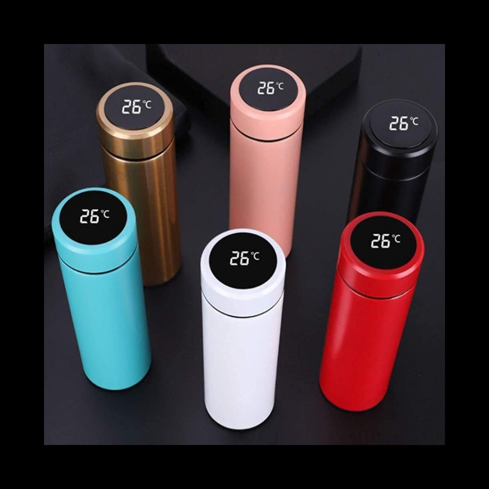LED Temperature Display Flask